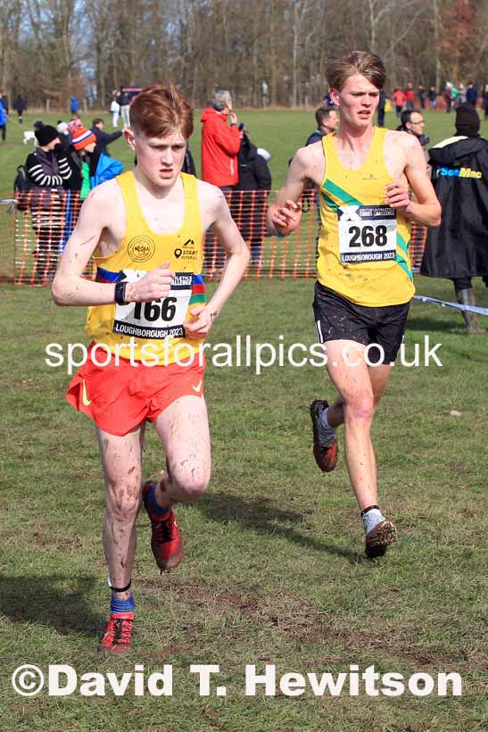 Mens Under-20s 2023 UK CAU Inter Counties Cross Country Champs, Prestwold Hall, Loughborough. Photo: David T. Hewitson/Sports for All Pics